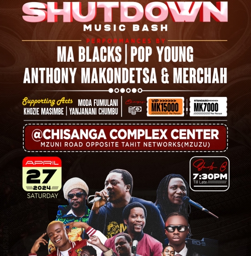 Mzuzu Shutdown Music Bash