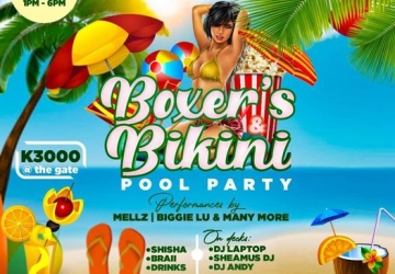 Boxers And Bikini Pool Party