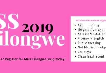 Miss Lilongwe Beauty pageant