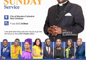 Be My Guest To A Family and Friends Sunday Service