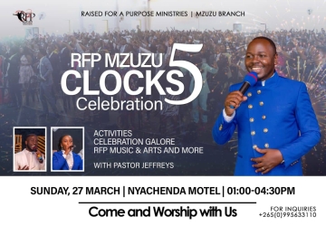 RFP Mzuzu Clocks 5 Celebration