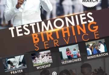 Testimonies Birthing Service