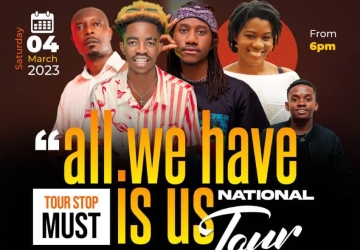 All We Have Is Us National Tour