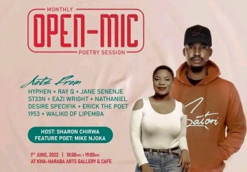 Monthly Open Mic Poetry Session