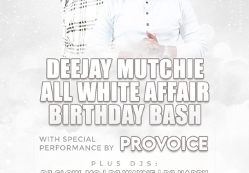 DeeJay Muchie All White Affair Birthday Bash
