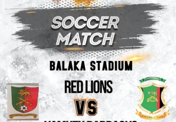 Red Lions VS Kamuzu Barracks 