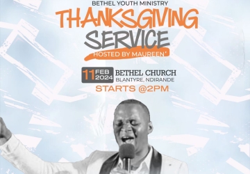 Thanks Giving Service