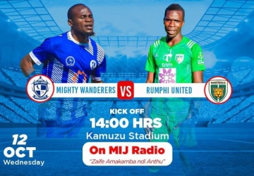 Mighty Wanderers Vs Rumphi United 