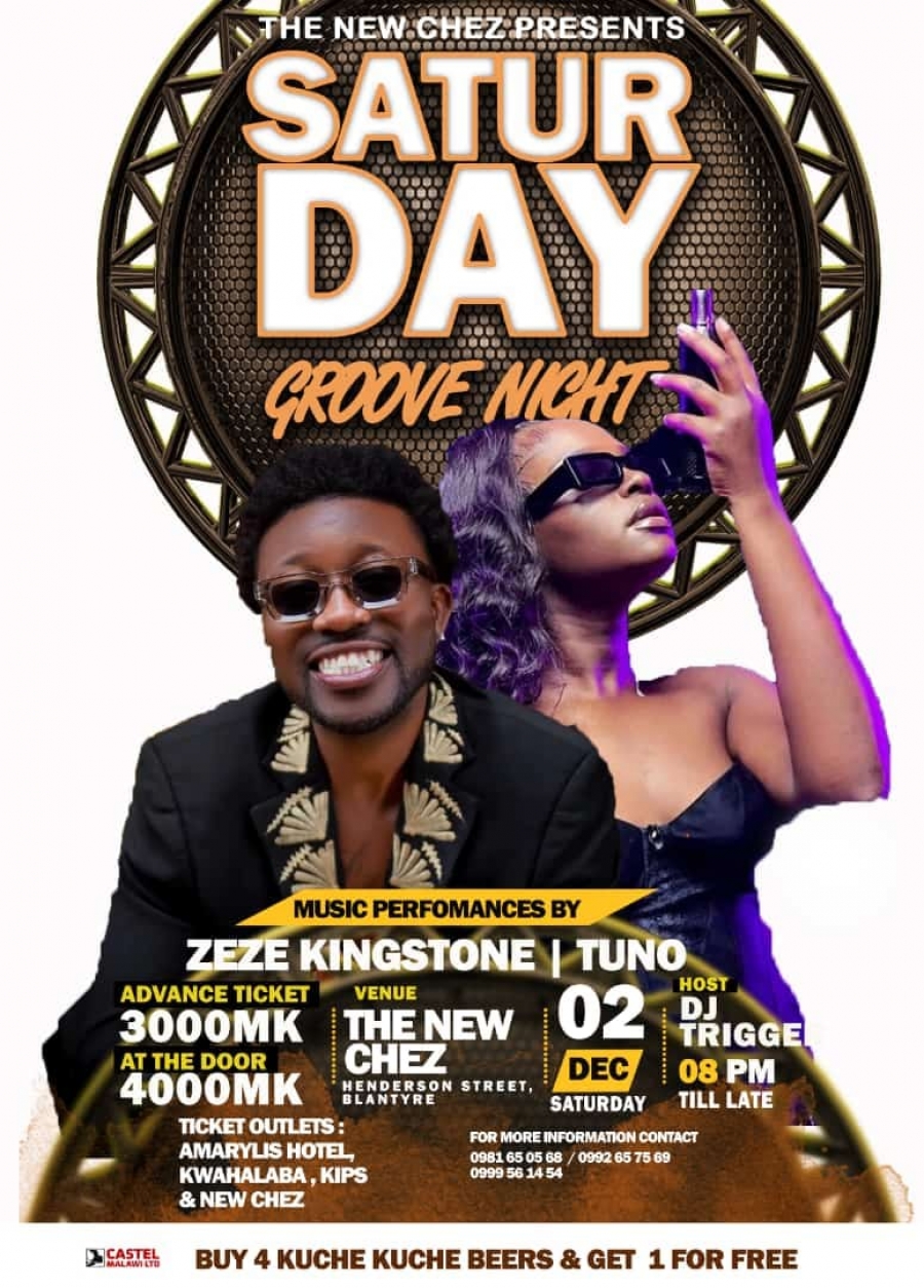 Saturday groove night